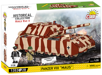 COBI Panzer VIII "Maus" Tank: Set #3138