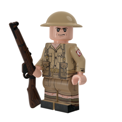 WWII Desert Rat with Perfect Caliber™ BrickArms® SMLE Mk3
