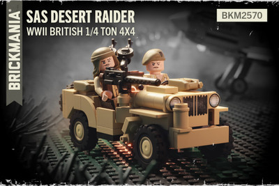 SAS Desert Raider 	WWII British 1/4 Ton 4x4 - Limited Preorder