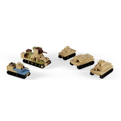 North Africa Battle Box Pt 2 - Micro Brick Battle - Battle Pack