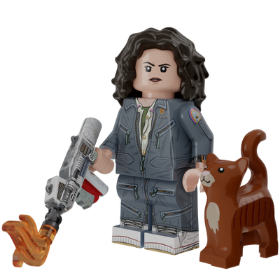 Smart Woman with a Cat