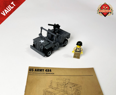 Army 4x4 Utility Car - Brickmania Classic Series - BKM Vault