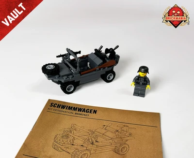 Schwimmwagen - WWII Amphibious Vehicle - Brickmania Classic Series - BKM Vault