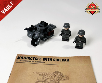 Motorcycle with Sidecar – WWII German Light Transport - BKM Vault