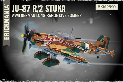 JU-87 R/2 Stuka - WWII German Long-Range Dive Bomber - Limited Preorder