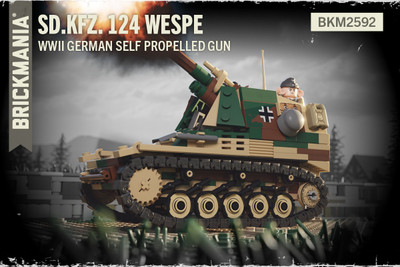 Sdkfz 124. Wespe (Late War) - German WWII Mobile Artillery