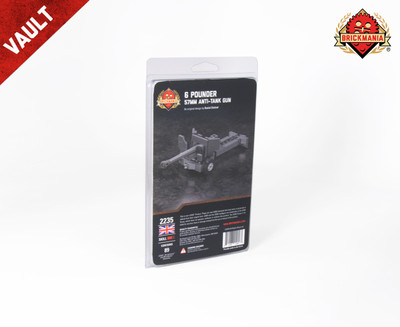 6 Pounder 57mm Anti-Tank Gun - BKM Vault - [Kit with Box]