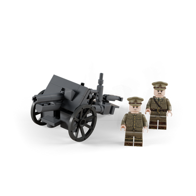 QF 4.5" Howitzer + 2 Crewman