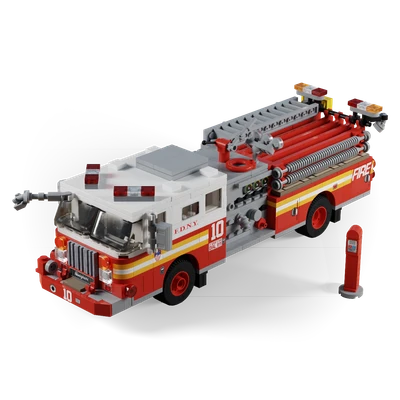 Historic Engine Ten - 911 Commemorative Fire Truck
