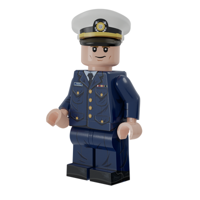 US Coast Guardsman in Dress Uniform - Male