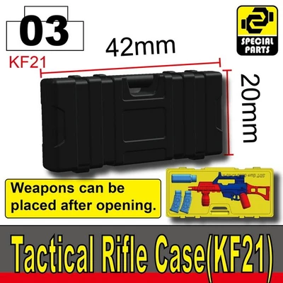 Minifig Cat Tactrical Rifle Case - Black