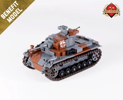 Sgt Nate Special #12: Panzer III Ausf E - Battle of France Camo - Mission Project Benefit Item