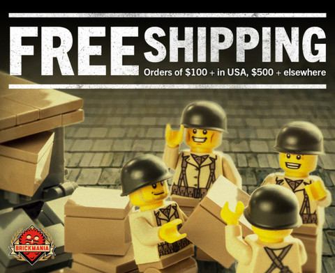 Free Shipping from Brickmania!