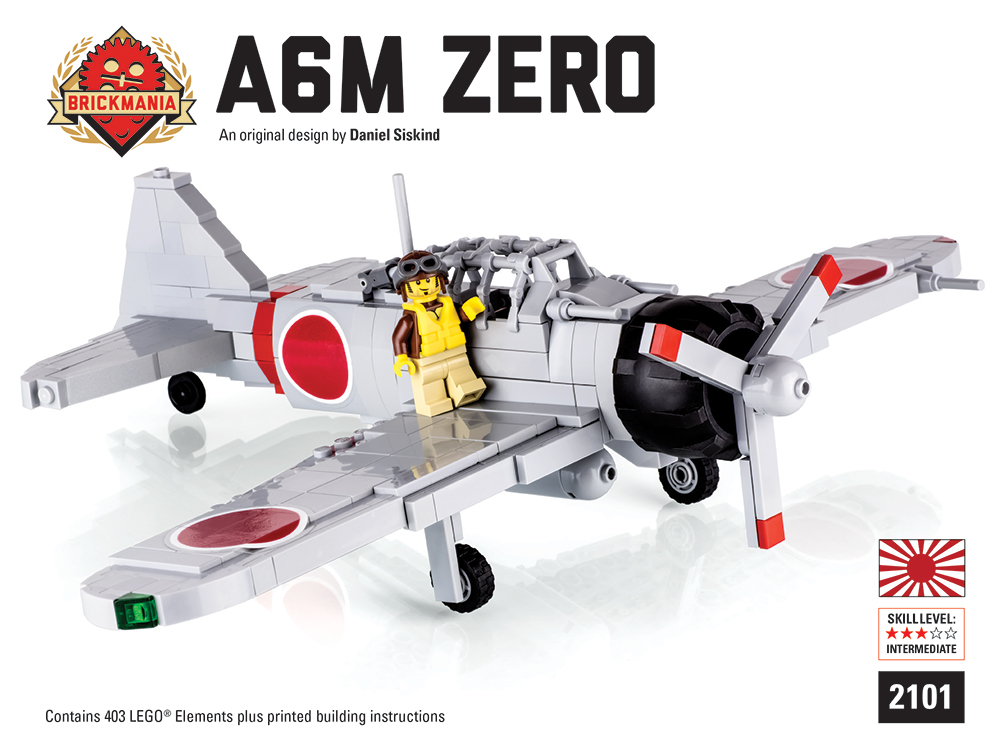 BRICKMANIA A6M2 ZERO(ゼロ戦)レゴ