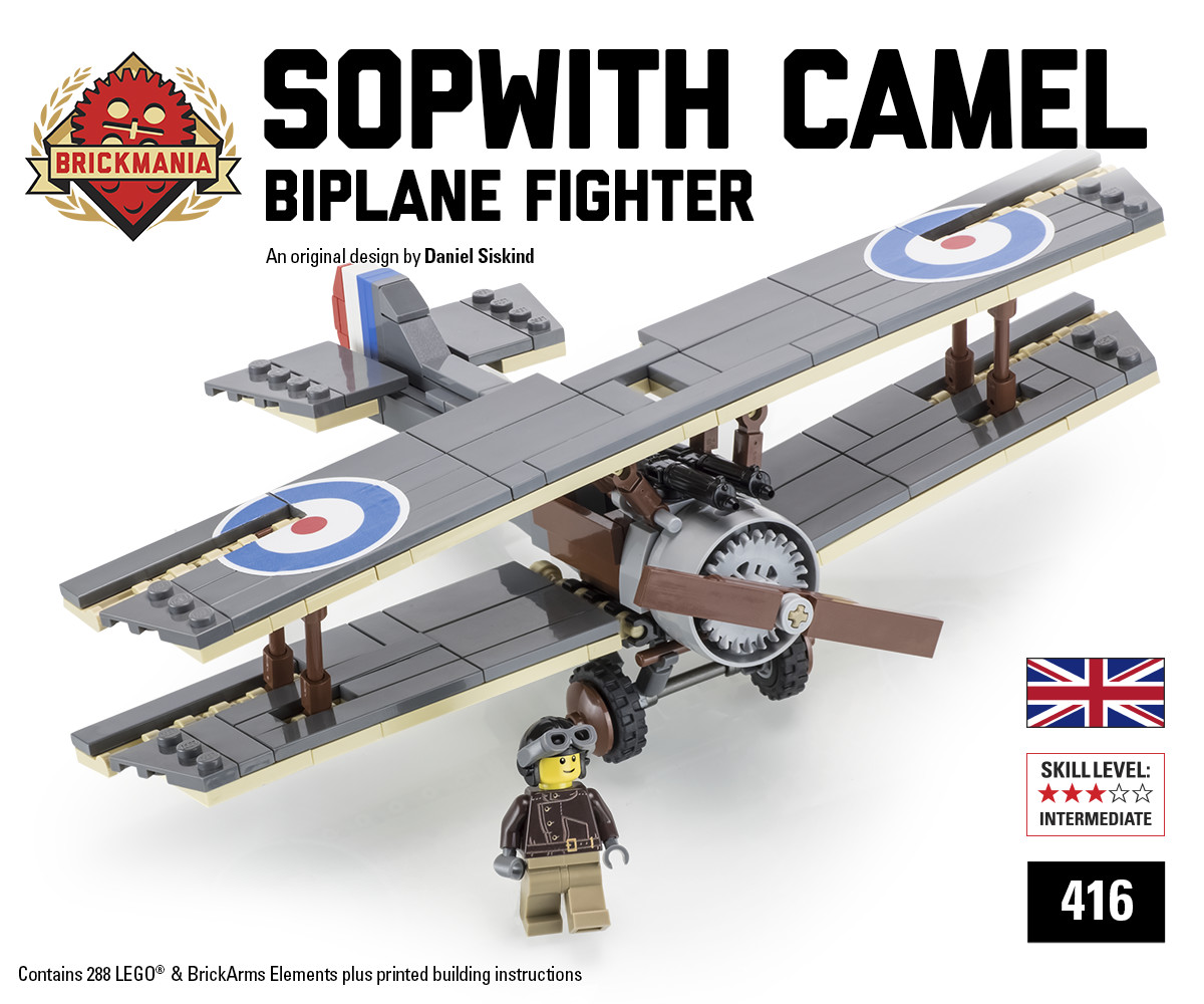 Sopwith Camel (2016 Edition) - Brickmania Toys