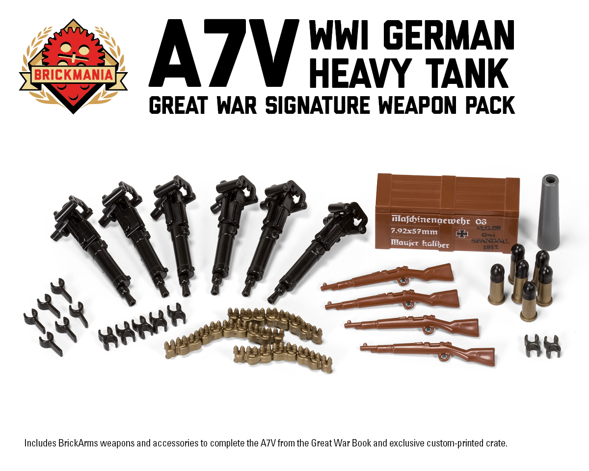 A7V Signature Weapon Pack - Brickmania Toys