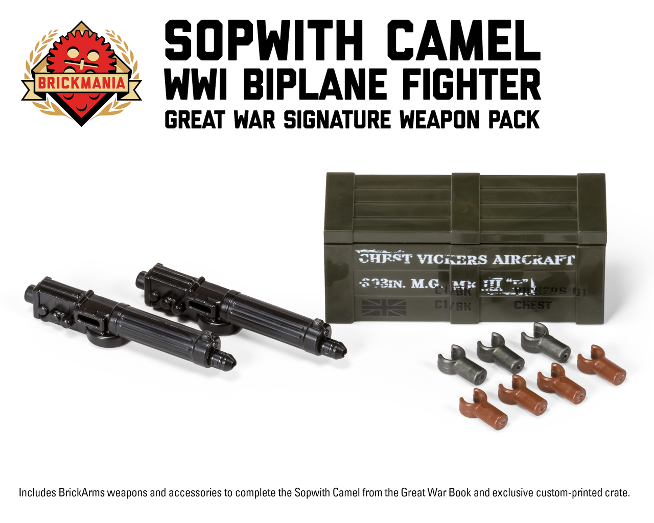 Sopwith Camel Signature Weapon Pack - Brickmania Toys