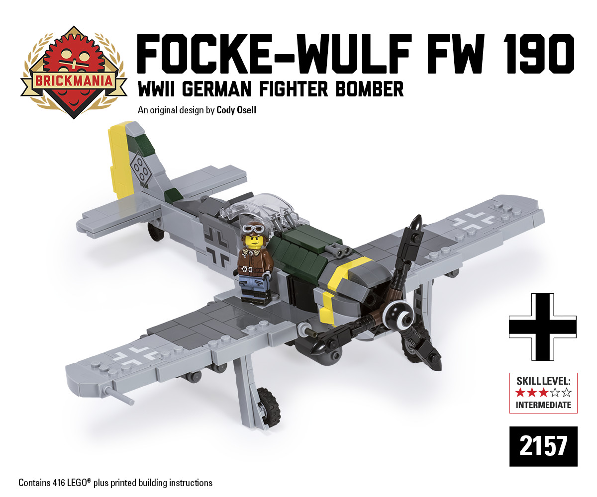Focke-Wulf Fw 190 F-8 - Brickmania Toys