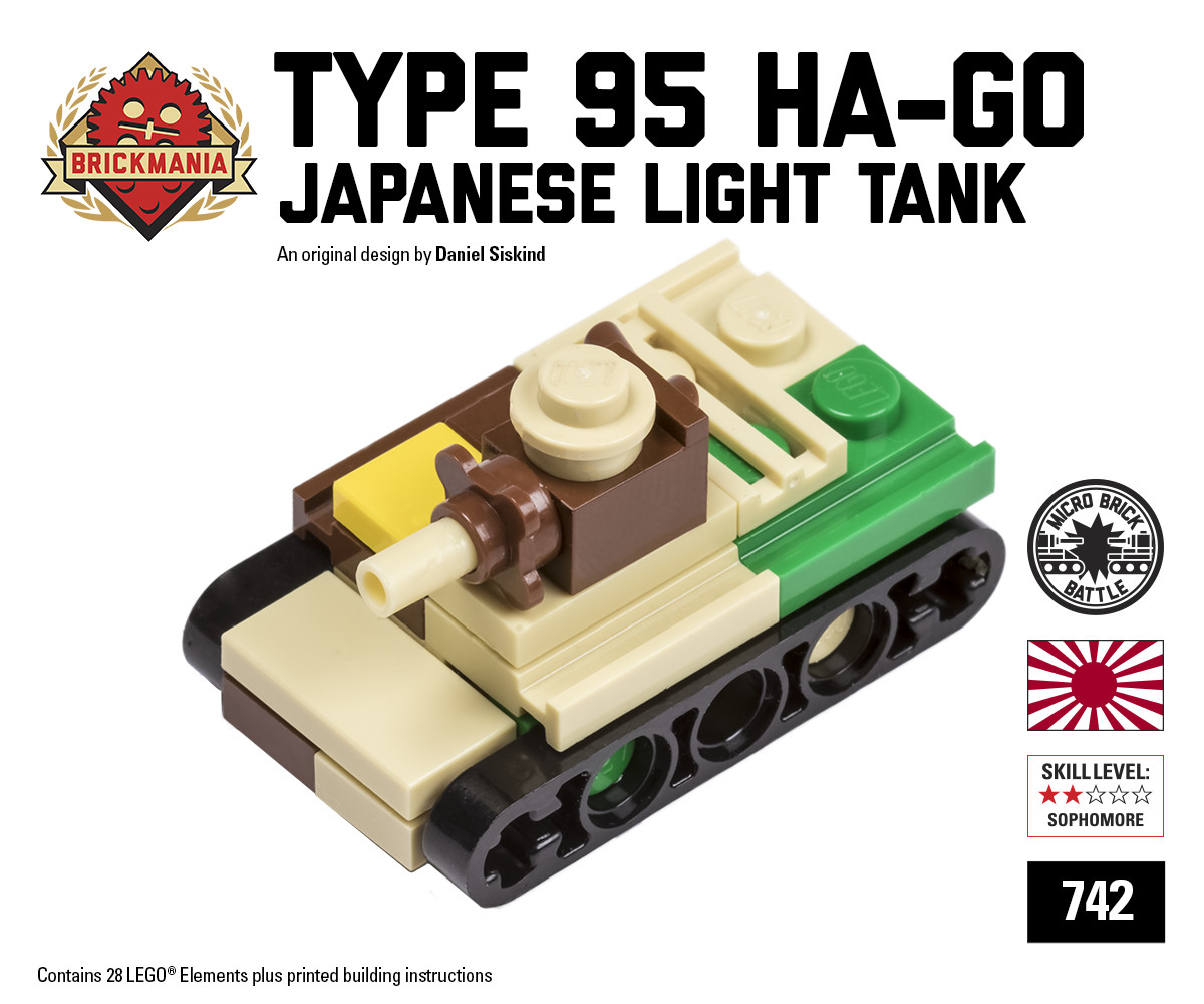Micro Brick Battle - Type 95 