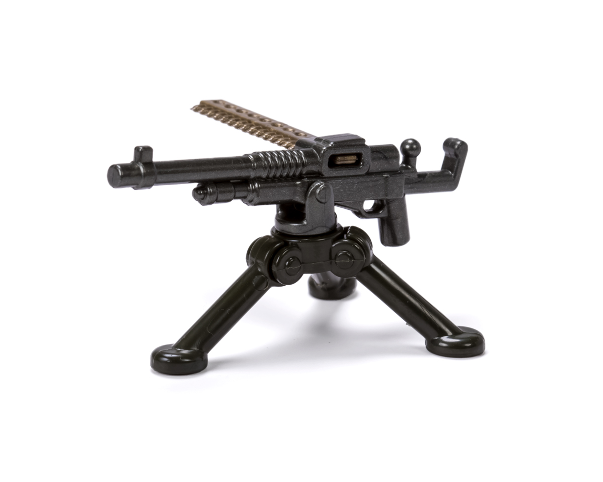 BrickArms M1909 Hotchkiss Mk1 w/Ammo Tripod - Brickmania Toys