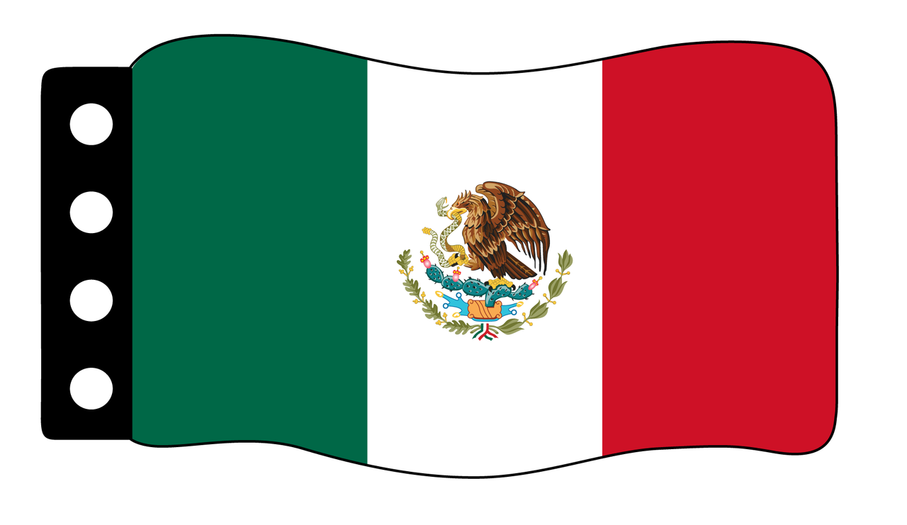 Flag - Mexico - Brickmania Toys