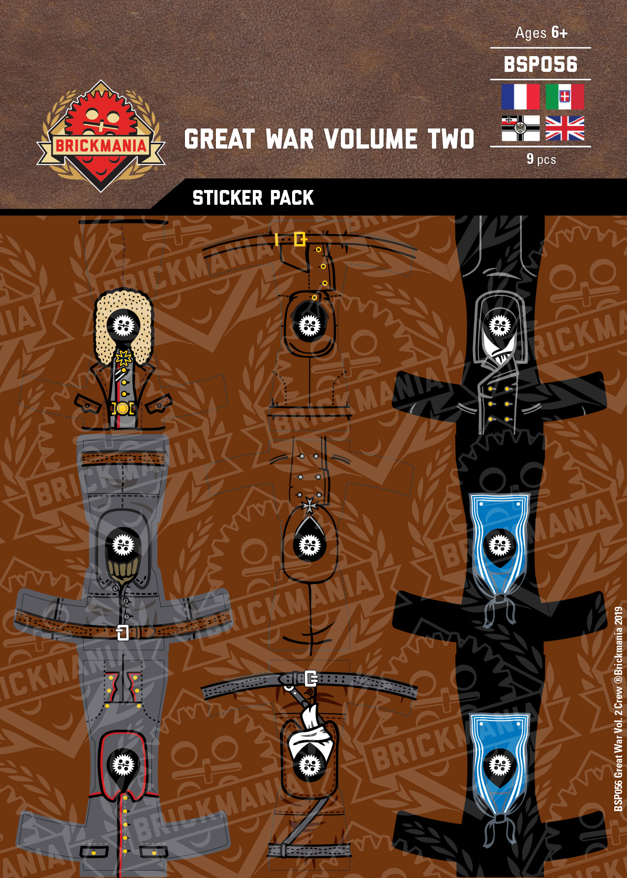 Great War Volume Two Crew Sticker Pack