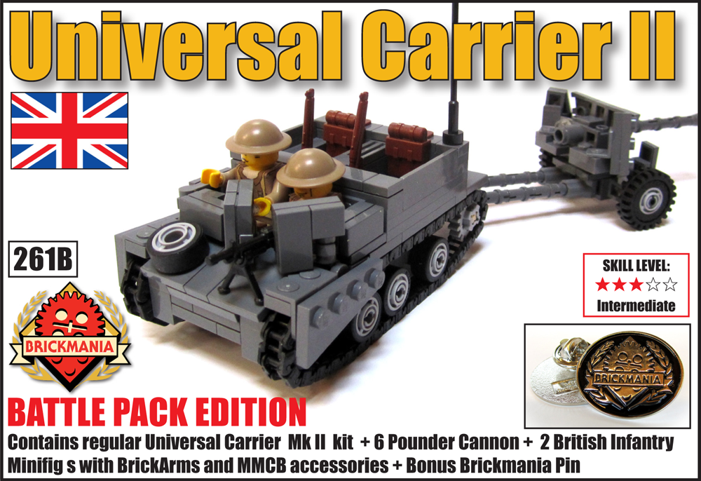 Universal Carrier MK II Battle Pack Edition - Brickmania Toys