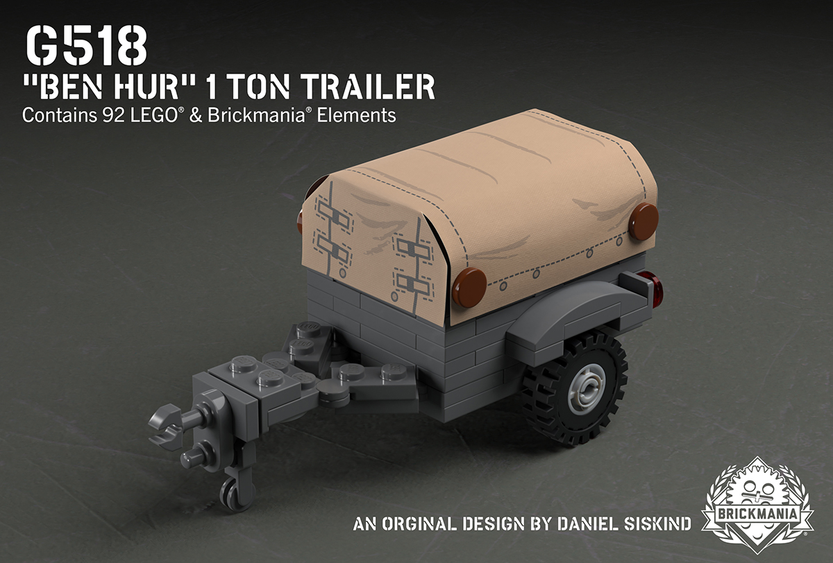BRICKMANIA M939 5tトラック M939 5-ton Truck- The M939 is a heavy utility truck in