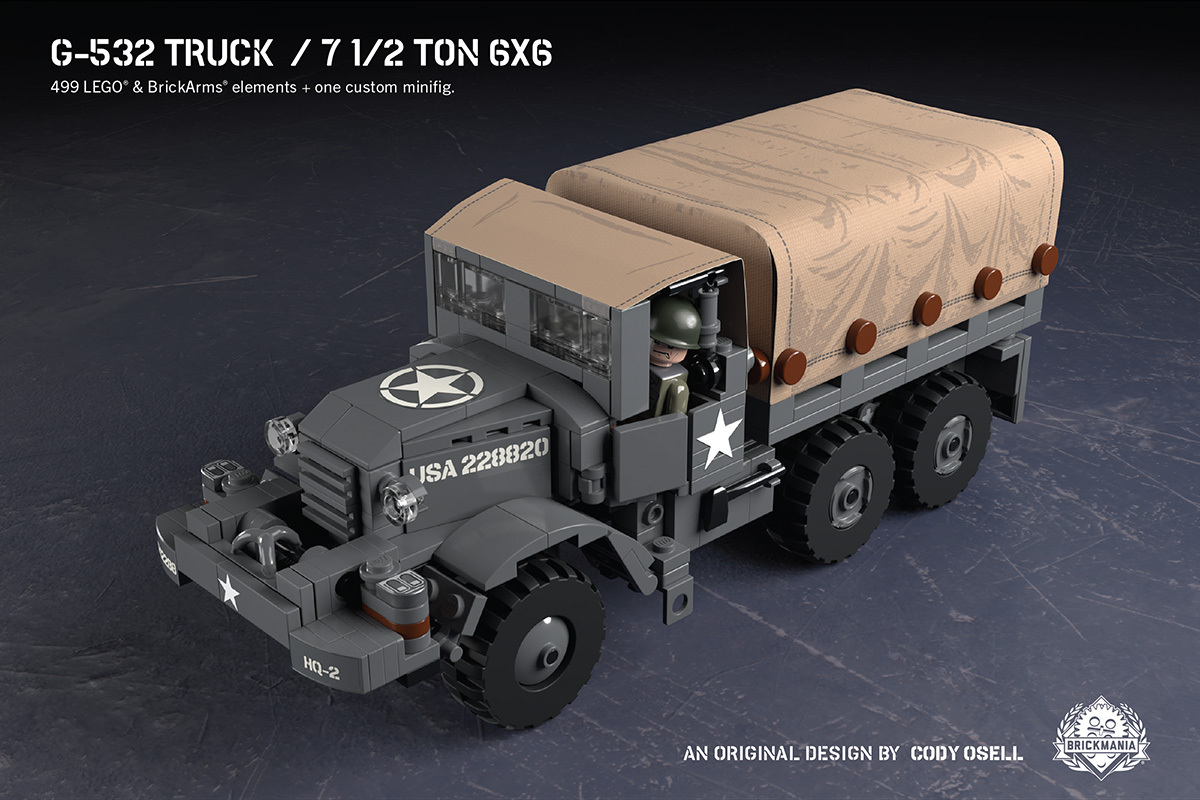 BRICKMANIA M939 5tトラック M939 5-ton Truck- The M939 is a heavy utility truck in