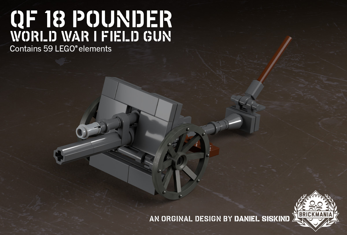 QF 18 Pounder - World War I Field Gun