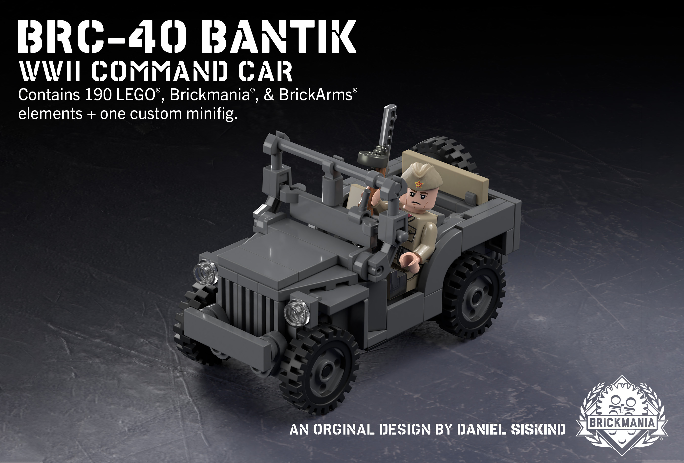 BRC-40 Bantik – WWII Command Car