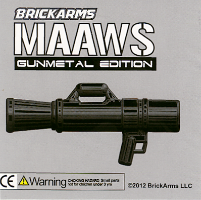 BrickArms MAAWS - Gunmetal - Brickmania Toys