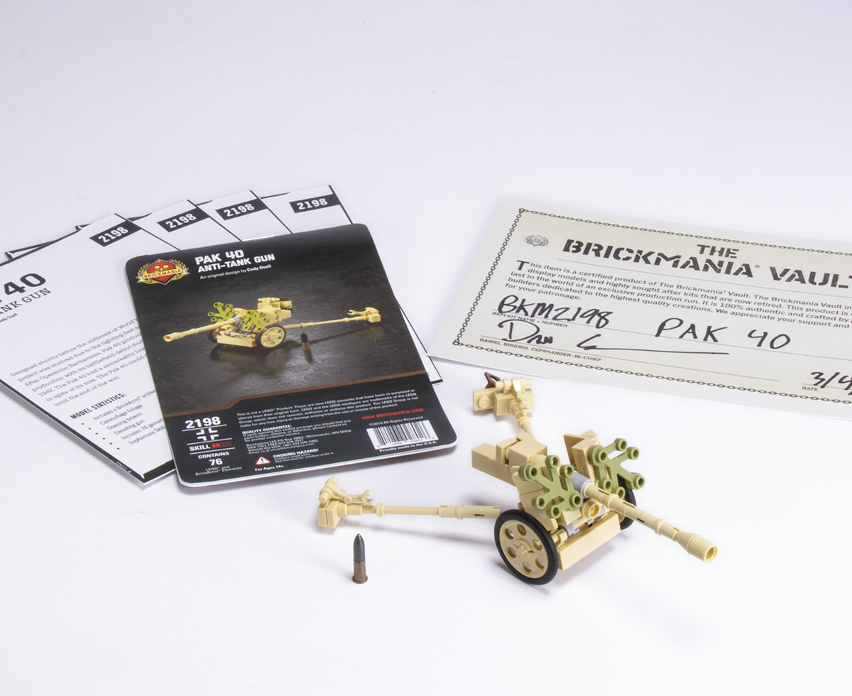 Pak 40 - Anti-Tank Gun - BKM Vault