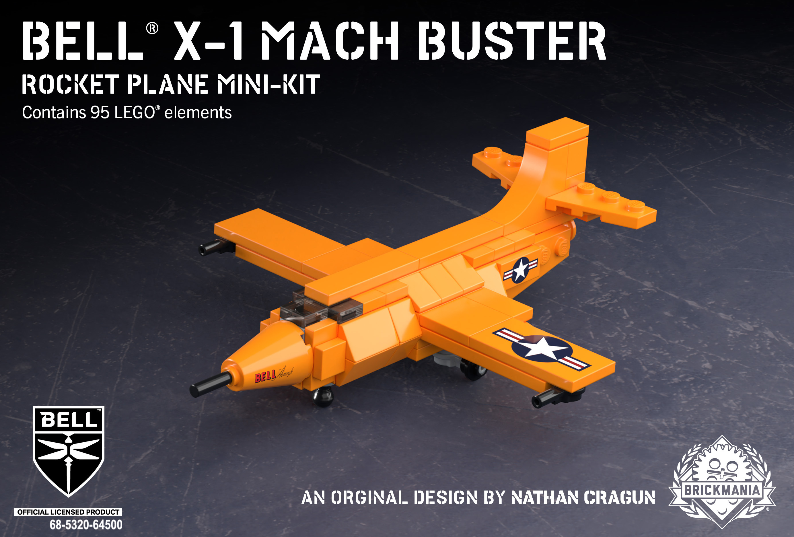 Bell® X-1 Mach Buster - Rocket Plane Mini-Kit