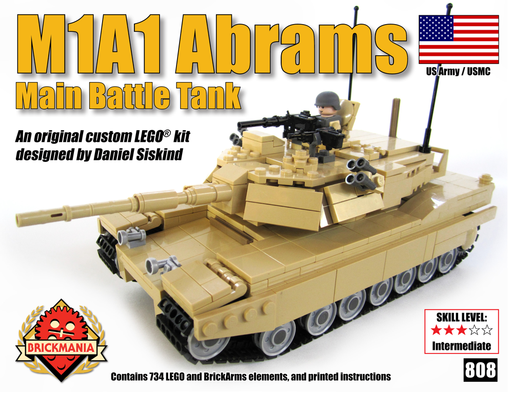 M1、M1IP、M1A1 Abrams Main Battle Tank 105mm Gun Tank M1 Abrams 'Improved Performance' (M1IP) - Tank