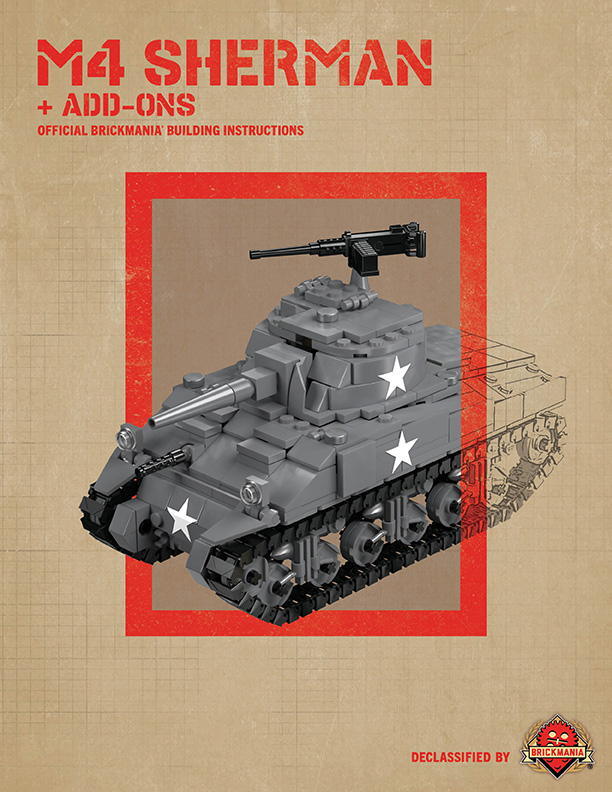 M4 Sherman + Add-Ons - Digital Building Instructions