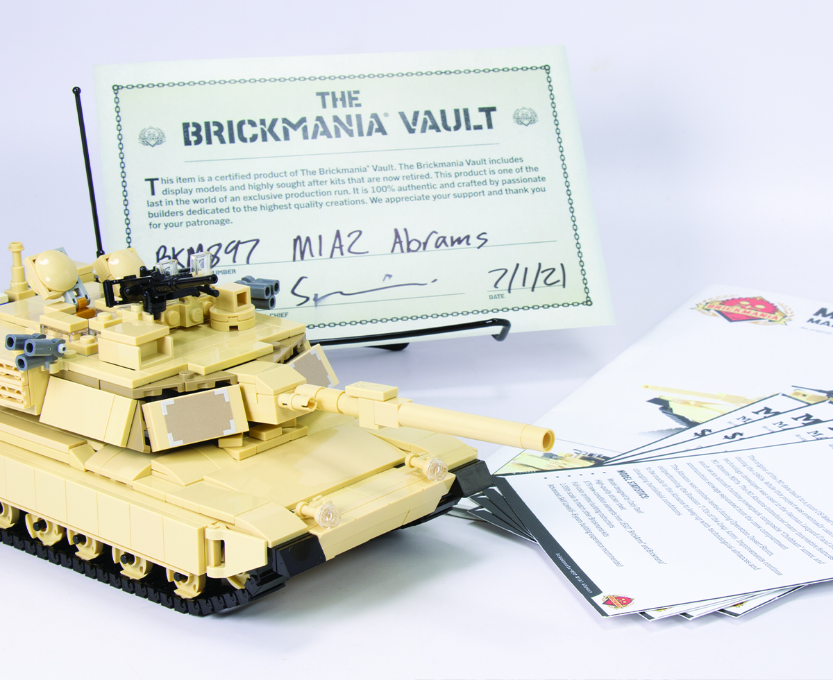 BRICKMANIA M1A2エイブラムス M1A2 Abrams - Main Battle Tank