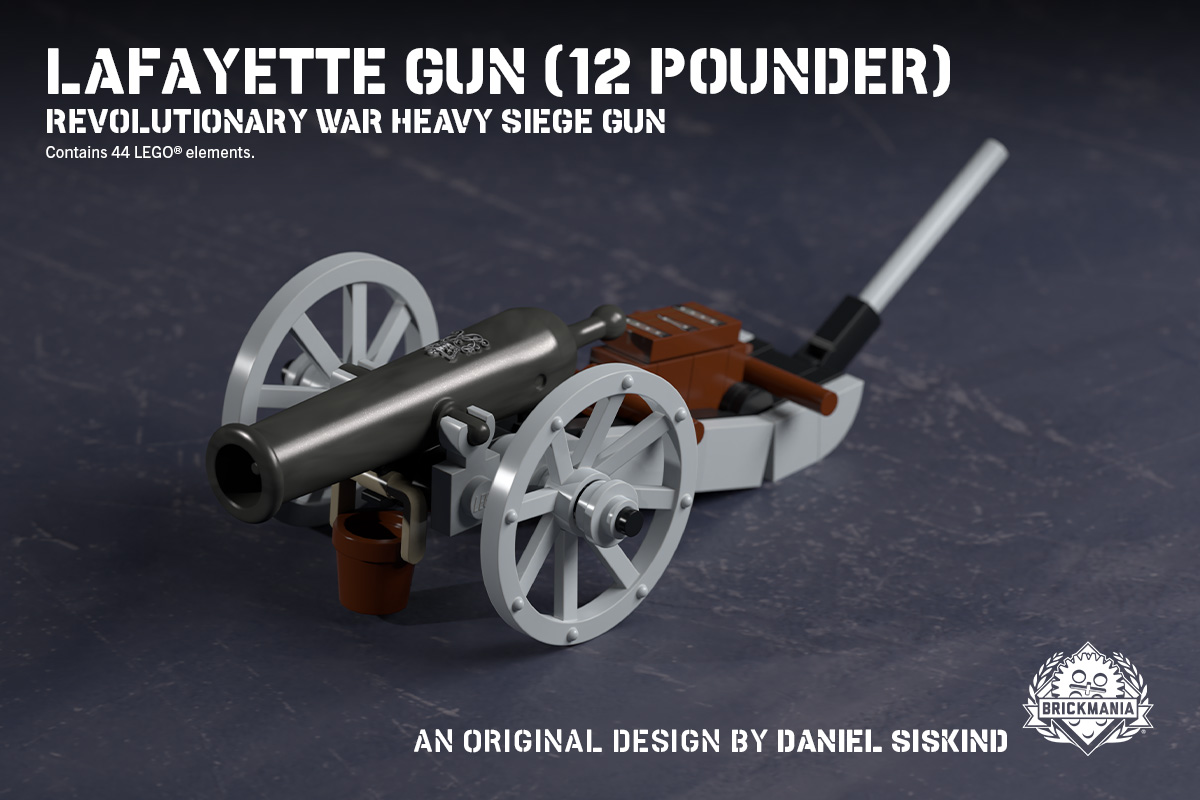 Lafayette Gun (12 Pounder) – Revolutionary War Heavy Siege Gun