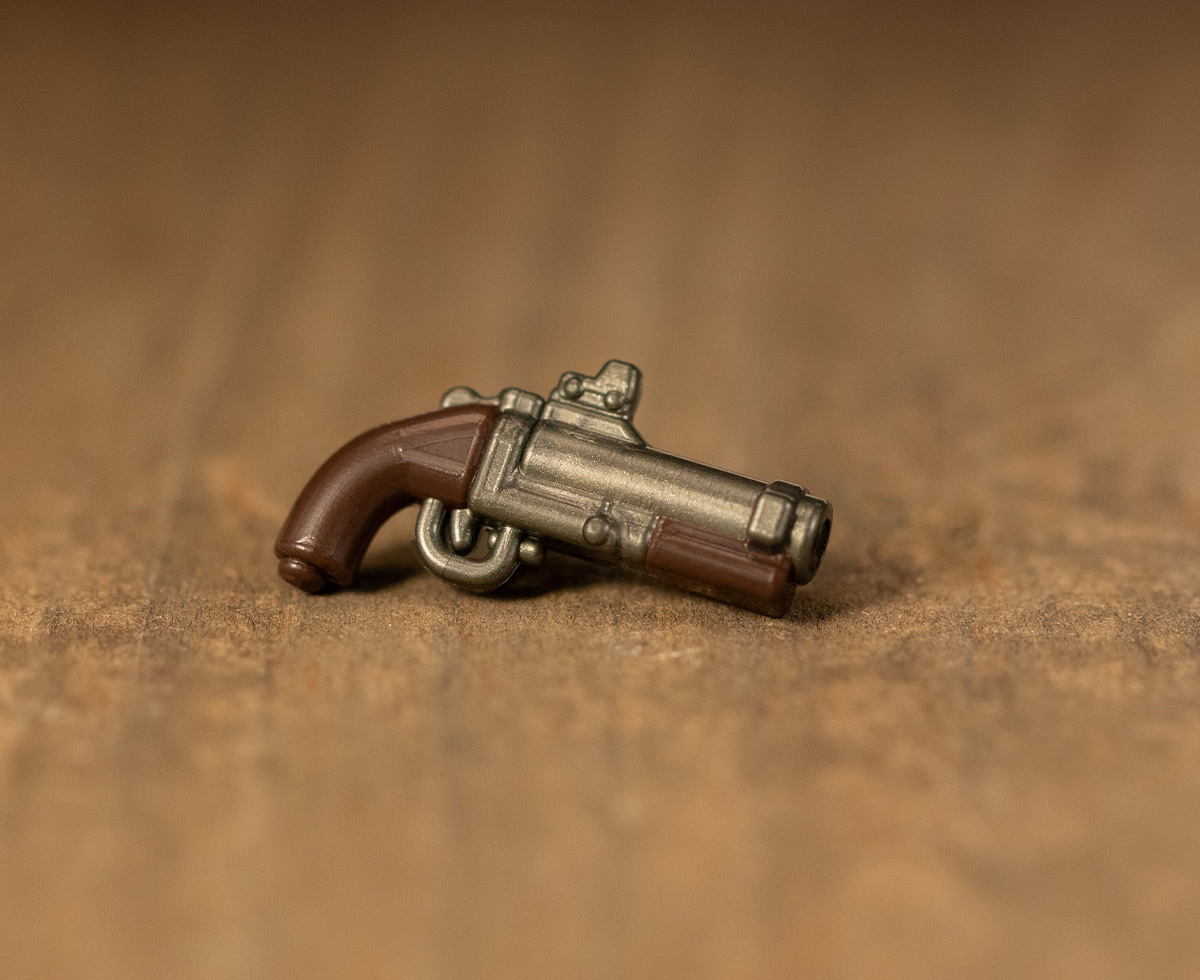 BrickArms® Reloaded M79 Pirate Gunmetal & Dk Brown