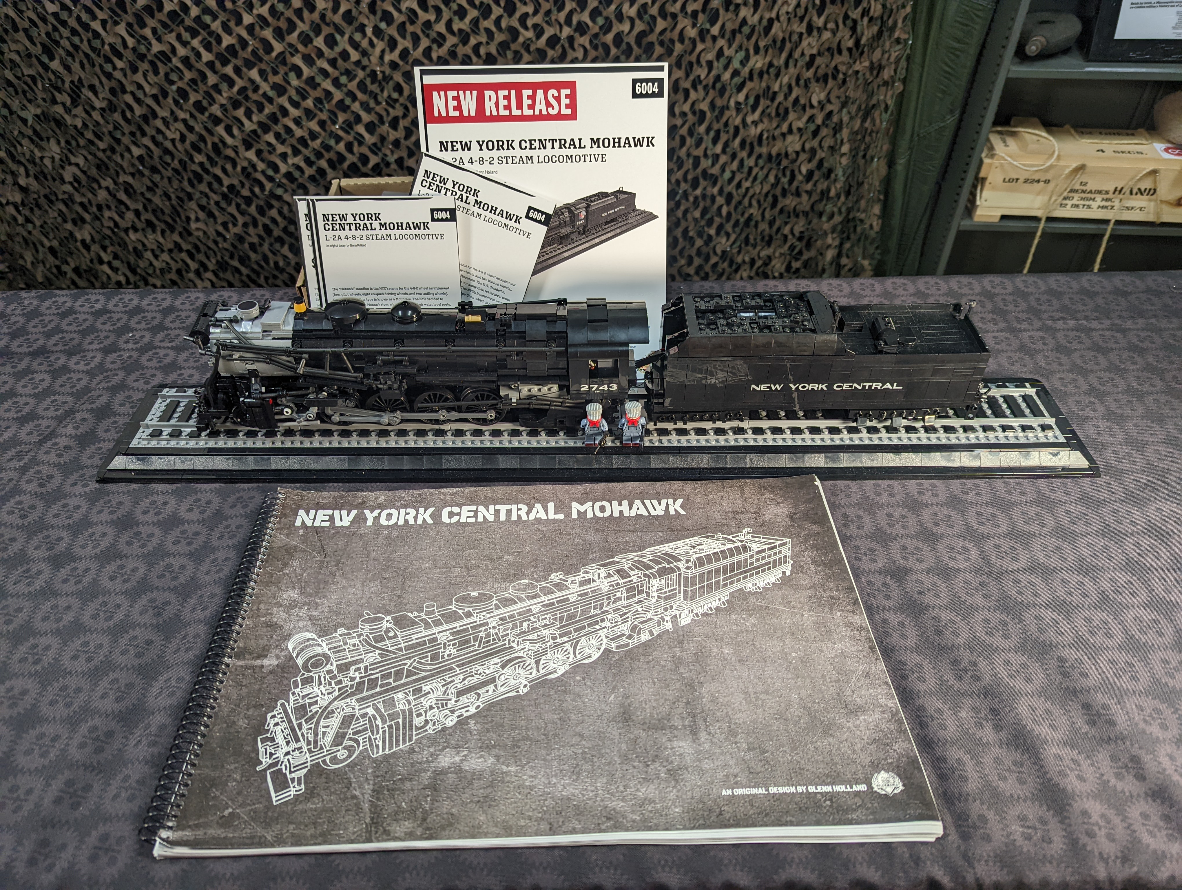 New York Central Mohawk - L-2a 4-8-2 Steam Locomotive - BKM Vault