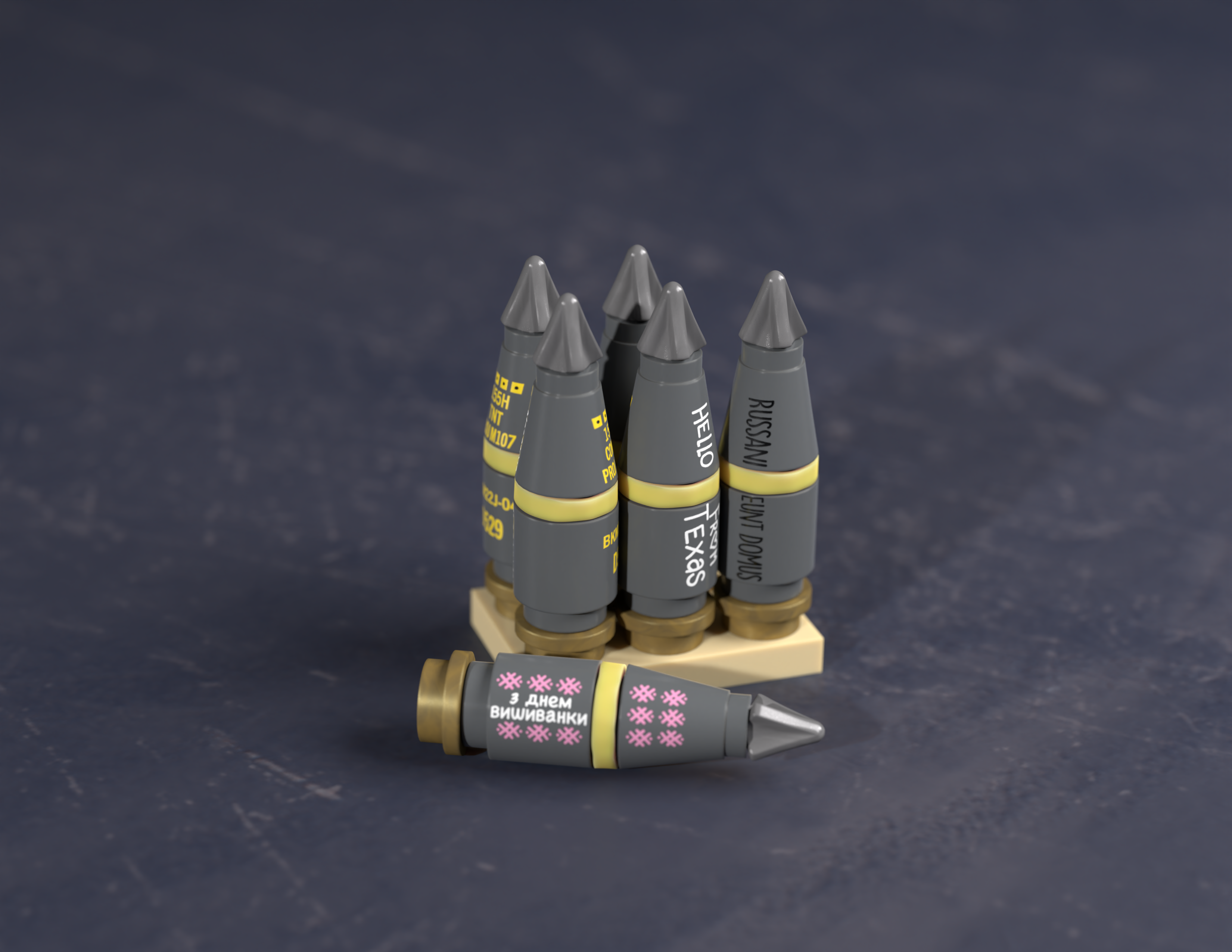 155mm Shell Six Pack