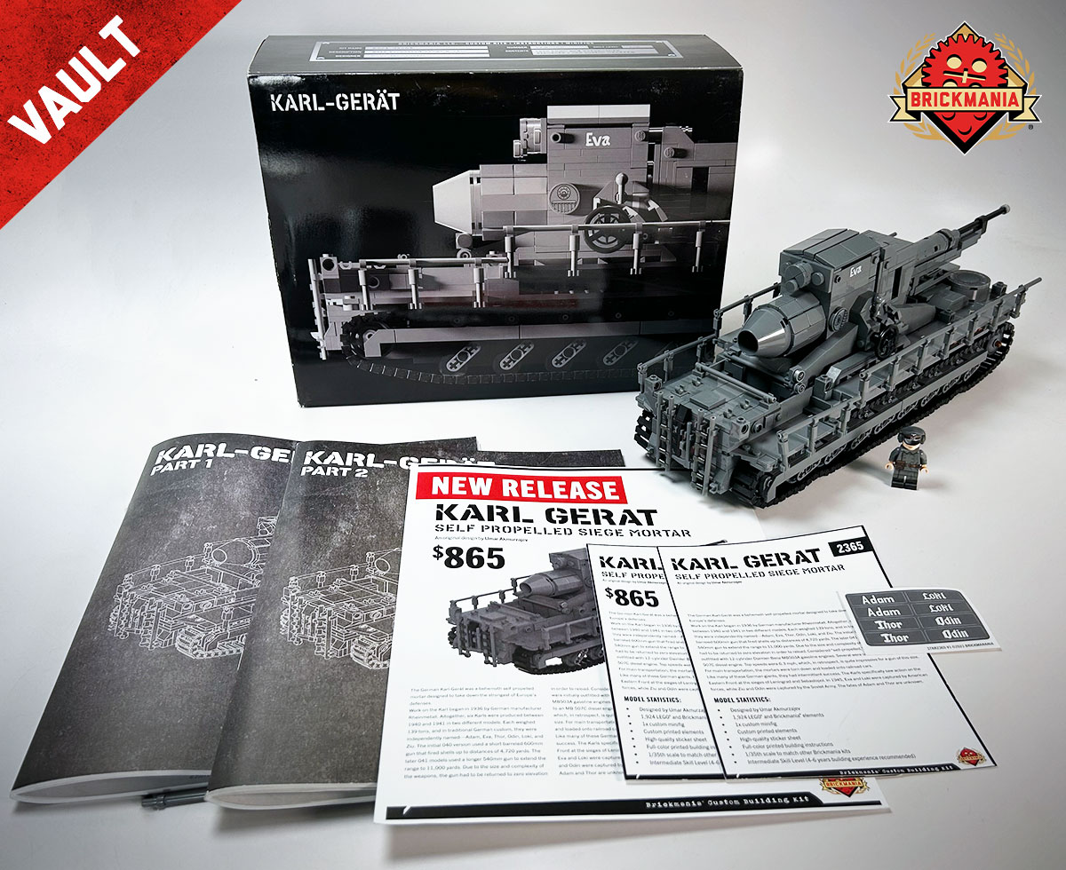 Karl-Gerät – Self Propelled Siege Mortar