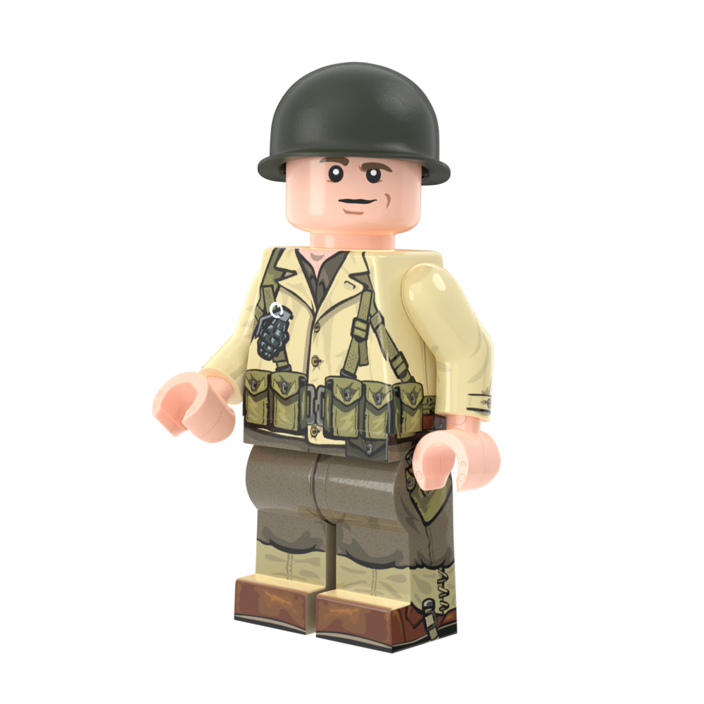 WWII US Mechanized Infantry BAR Gunner