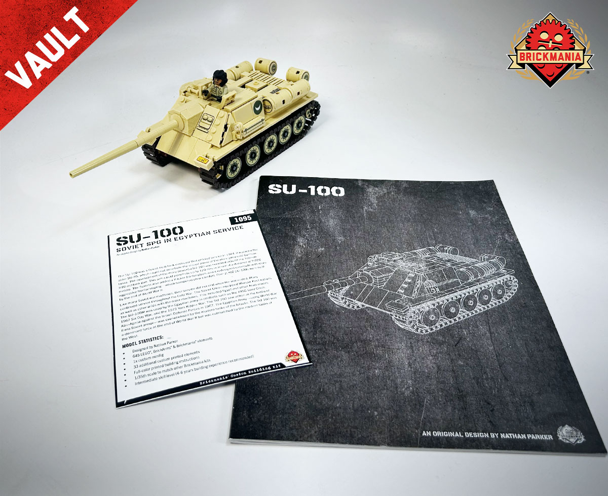 SU-100 – Soviet SPG in Egyptian Service
