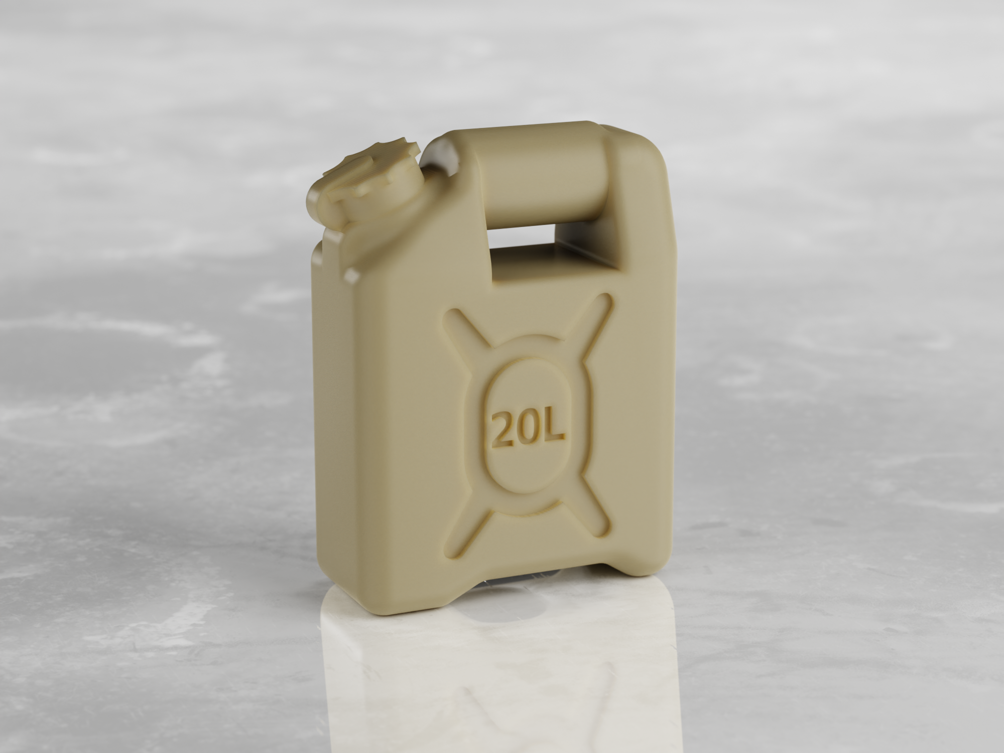 Fuel Can 20L - Brickmania Custom Figure Accessory