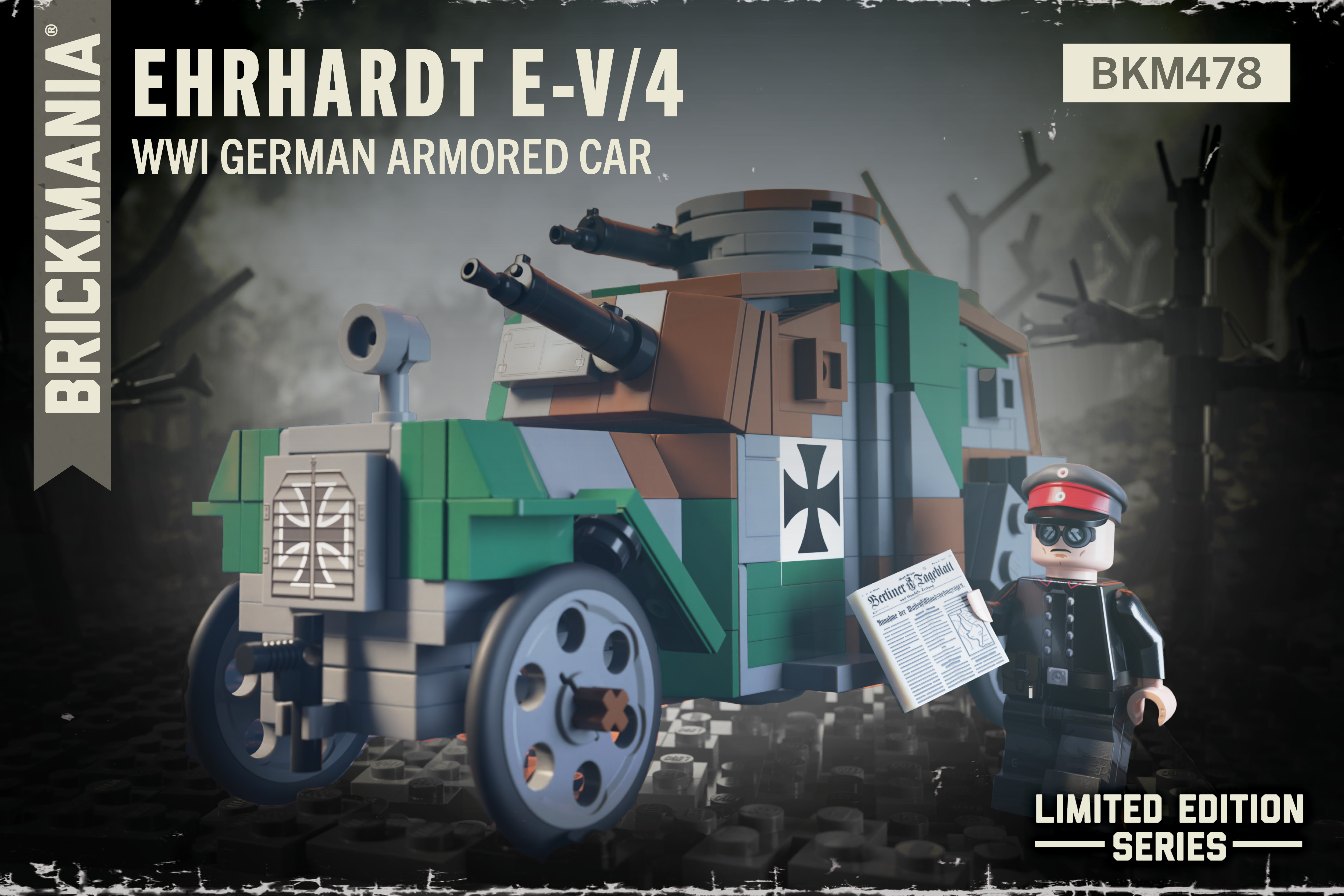 Ehrhardt E-V/4 – WWI German Armoured Car