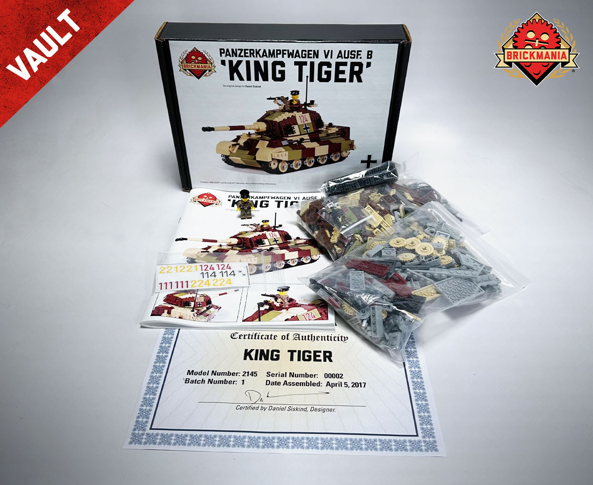 キングダム　1-57 PzKfz VI King Tiger (2017) - BKM Vault - Brickmania Toys