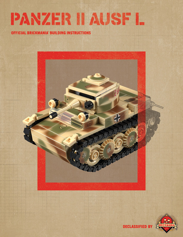 Panzer II Ausf L – Digital Building Instructions