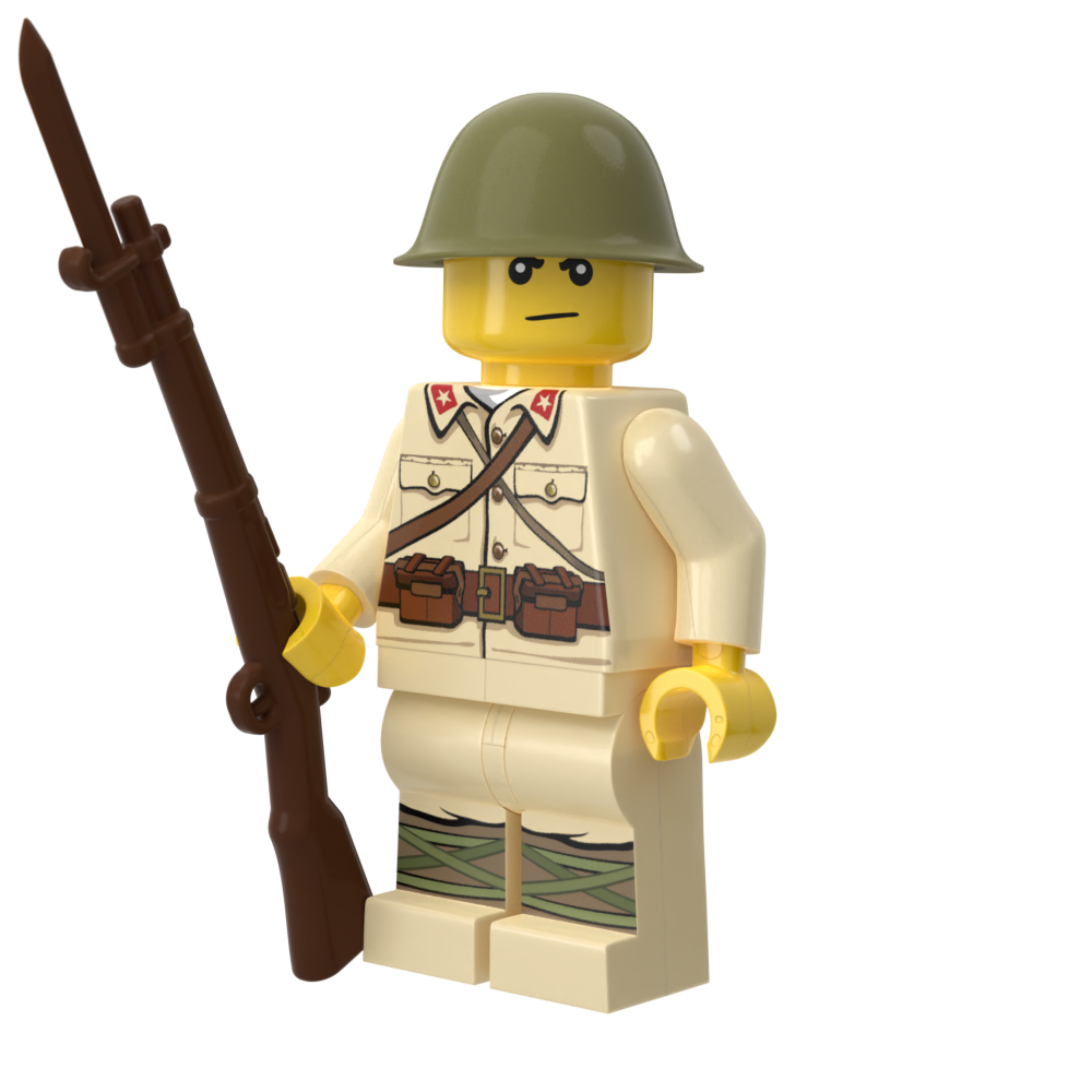 WWII Japanese Rifleman – Brickmania Classic Series