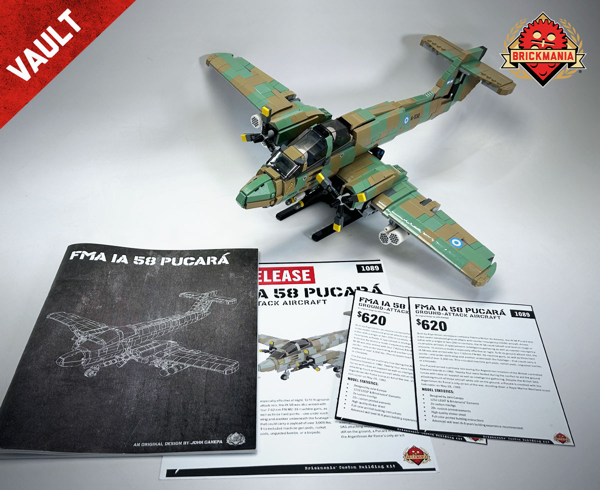 FMA IA 58 Pucará - Ground-Attack Aircraft - BKM Vault